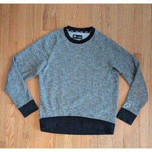 Nike Sb Long Sleeve Knit Everett 938345-010 Large Skateboarding Mens Grey/Black